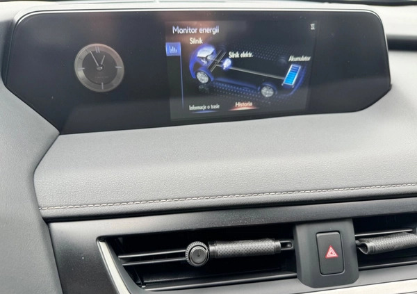 Lexus UX cena 147900 przebieg: 33163, rok produkcji 2021 z Brzeziny małe 466